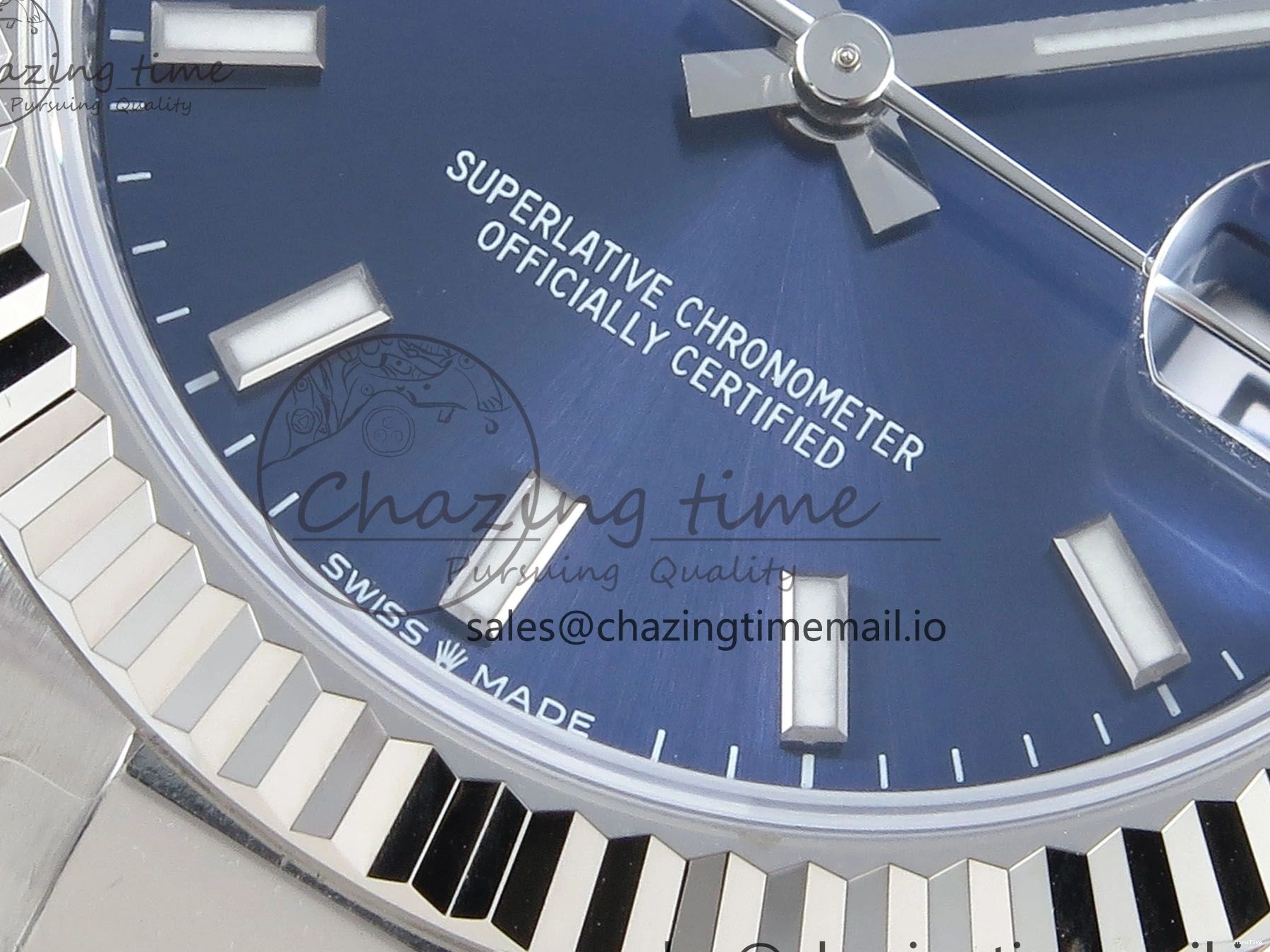 MiroTime 0417 DateJust 31 278274 ARF 1:1 Best Edition 904L Steel Blue Dial Stick Marker on SS Oyster Bracelet ETA MultiPurpose 554